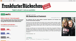 Desktop Screenshot of frankfurter-rueckschau-2010.blogspot.com