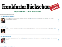 Tablet Screenshot of frankfurter-rueckschau-2010.blogspot.com