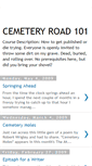 Mobile Screenshot of cemeteryroad101.blogspot.com