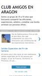 Mobile Screenshot of clubamigosenaragon.blogspot.com