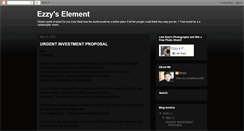 Desktop Screenshot of ezzyselement.blogspot.com