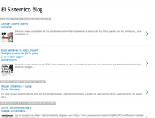 Tablet Screenshot of elsistemico-blog.blogspot.com