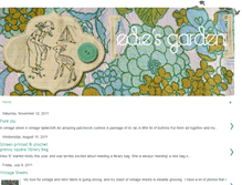 Tablet Screenshot of ediesgarden.blogspot.com
