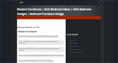 Desktop Screenshot of girlsbedroomsfurnitures.blogspot.com