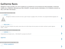 Tablet Screenshot of guilhermerares.blogspot.com