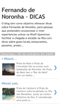 Mobile Screenshot of dicasdenoronha.blogspot.com