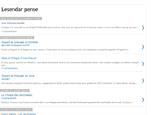 Tablet Screenshot of lesendar.blogspot.com