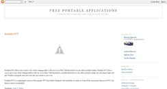 Desktop Screenshot of portable-appz.blogspot.com