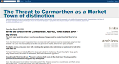 Desktop Screenshot of carmarthenmarket.blogspot.com