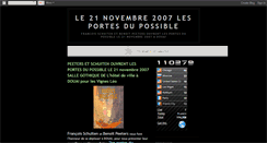 Desktop Screenshot of portesdupossible.blogspot.com