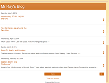Tablet Screenshot of mrhaydenrays.blogspot.com