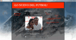 Desktop Screenshot of mexfut.blogspot.com