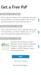 Mobile Screenshot of ezyrewards-freepsp.blogspot.com