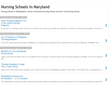 Tablet Screenshot of nursingschoolsinmaryland.blogspot.com