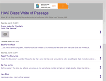 Tablet Screenshot of haviblaze.blogspot.com