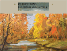 Tablet Screenshot of carringtonspaintings.blogspot.com