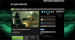 Desktop Screenshot of edwin-elpatrullerito.blogspot.com