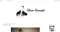 Desktop Screenshot of glamconcept.blogspot.com