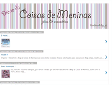 Tablet Screenshot of diariodacoisasdemeninas.blogspot.com