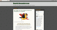Desktop Screenshot of henrikalexandersson.blogspot.com