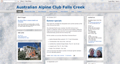 Desktop Screenshot of aacfallscreek.blogspot.com