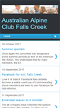 Mobile Screenshot of aacfallscreek.blogspot.com