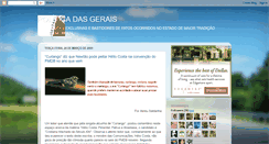 Desktop Screenshot of politicadasgerais.blogspot.com