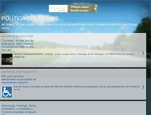 Tablet Screenshot of politicadasgerais.blogspot.com