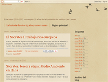 Tablet Screenshot of ieslasllamas.blogspot.com