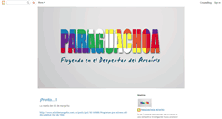 Desktop Screenshot of paraguachoaresiste.blogspot.com