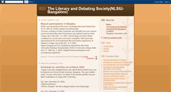 Desktop Screenshot of literaryndebating-nlsiu.blogspot.com