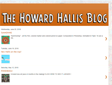 Tablet Screenshot of howardhallis.blogspot.com