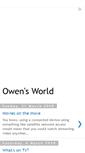 Mobile Screenshot of owencsworld.blogspot.com