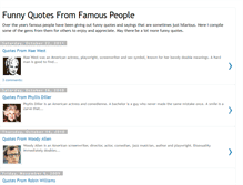 Tablet Screenshot of famousfunnyquote.blogspot.com