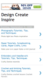 Mobile Screenshot of designcreateinspire.blogspot.com