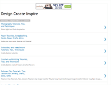 Tablet Screenshot of designcreateinspire.blogspot.com