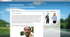 Desktop Screenshot of essentialhistory.blogspot.com