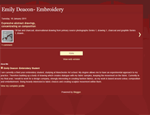 Tablet Screenshot of contemporaryembroidery.blogspot.com