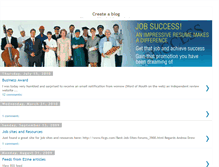 Tablet Screenshot of impressiveresumes.blogspot.com
