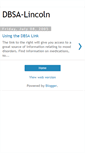Mobile Screenshot of dbsalincoln.blogspot.com