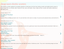 Tablet Screenshot of cheap-razor-electric-scooters.blogspot.com