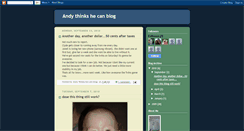 Desktop Screenshot of andythinkshecanblog.blogspot.com