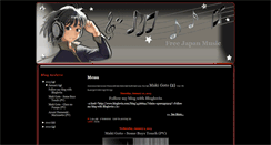 Desktop Screenshot of freejapanmusic.blogspot.com