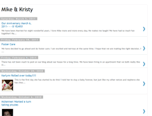 Tablet Screenshot of mikenkristy.blogspot.com