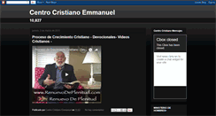 Desktop Screenshot of centrocristianoemmanuel.blogspot.com