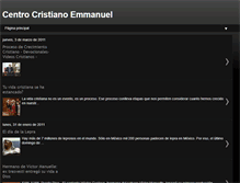 Tablet Screenshot of centrocristianoemmanuel.blogspot.com