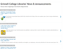 Tablet Screenshot of grinnelllibnews.blogspot.com