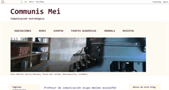 Desktop Screenshot of communis-mei.blogspot.com