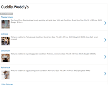 Tablet Screenshot of cuddly-wuddly.blogspot.com