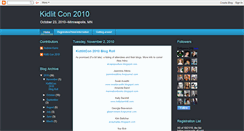 Desktop Screenshot of kidlitcon2010.blogspot.com